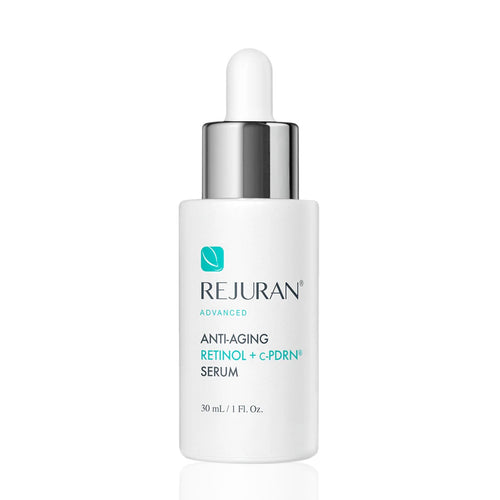 Rejuran anti-aging serum bottle on a white background